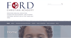 Desktop Screenshot of fordchristianacademy.com